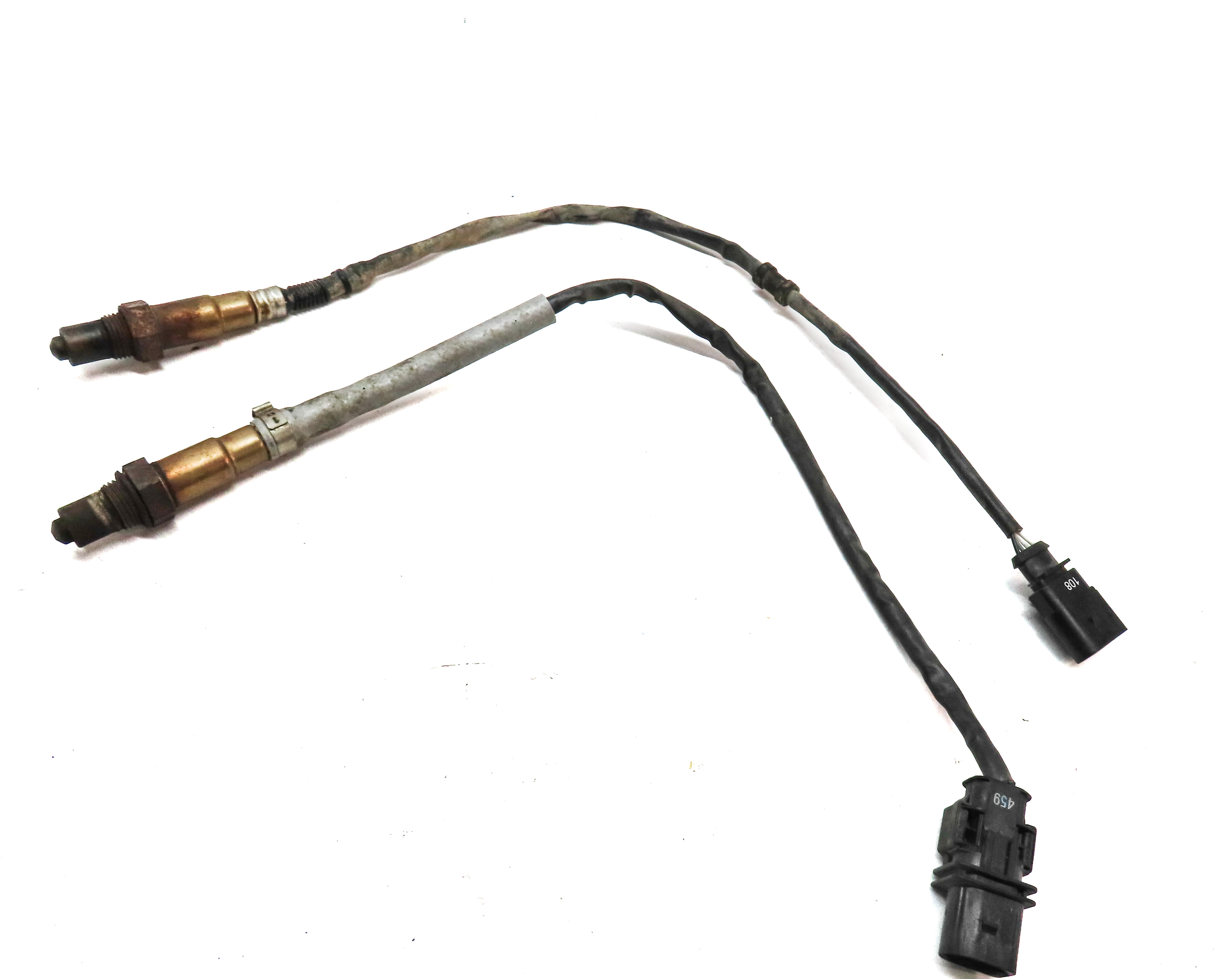 2016 AUDI Q3 (8U) 2.0L TURBO (CCTA) ENGINE PRE POST CAT O2 OXYGEN SENSOR SET 2 — exact item pictured
